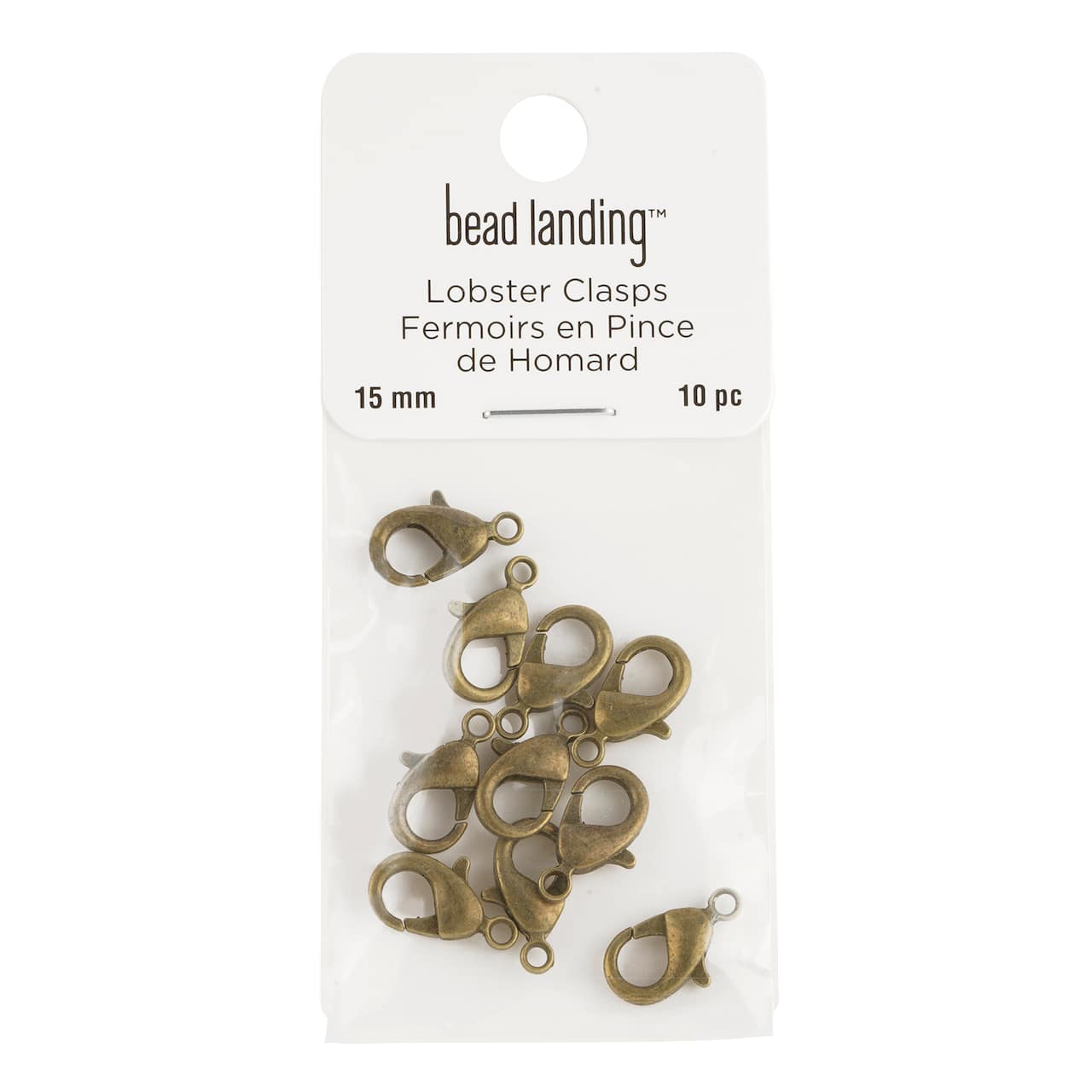 12 Packs: 10 ct. (120 total) Lobster Claw Clasps by Bead Landing™